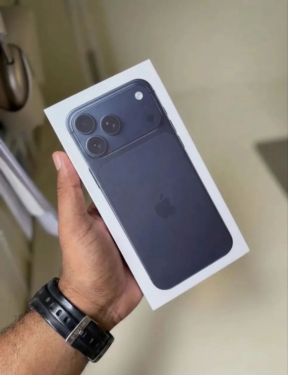iPhone 17 pro Max 256G Lacrado Azul