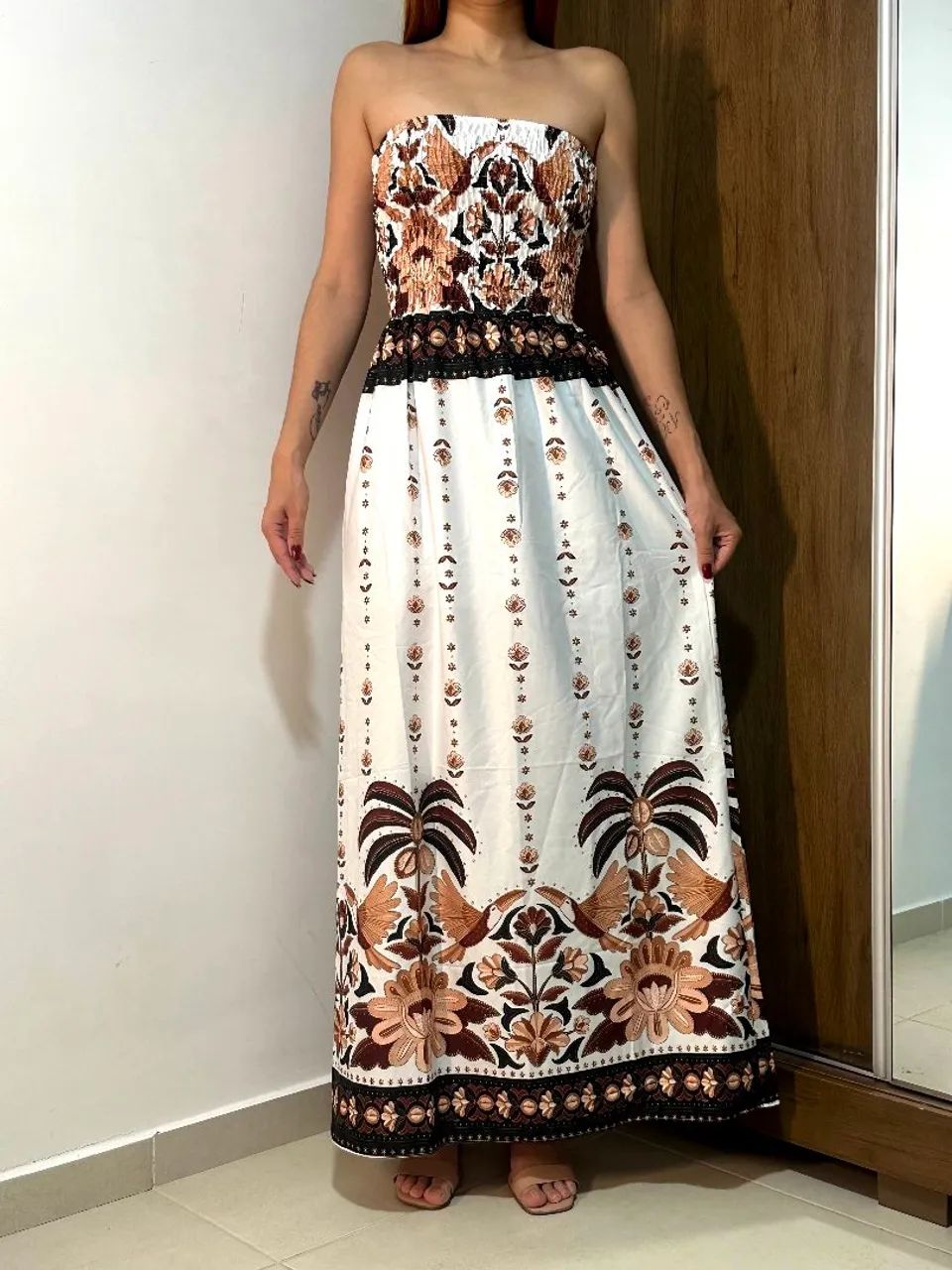 Vestidos longos estampados  - Foto 4