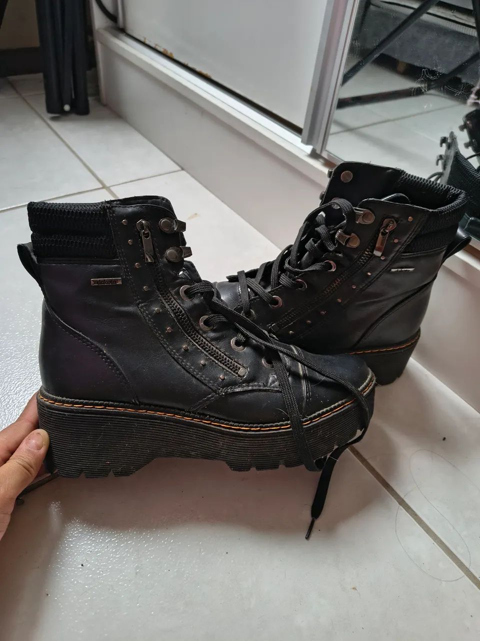 Bota Coturno Feminina Dakota Número 38 - Foto 4