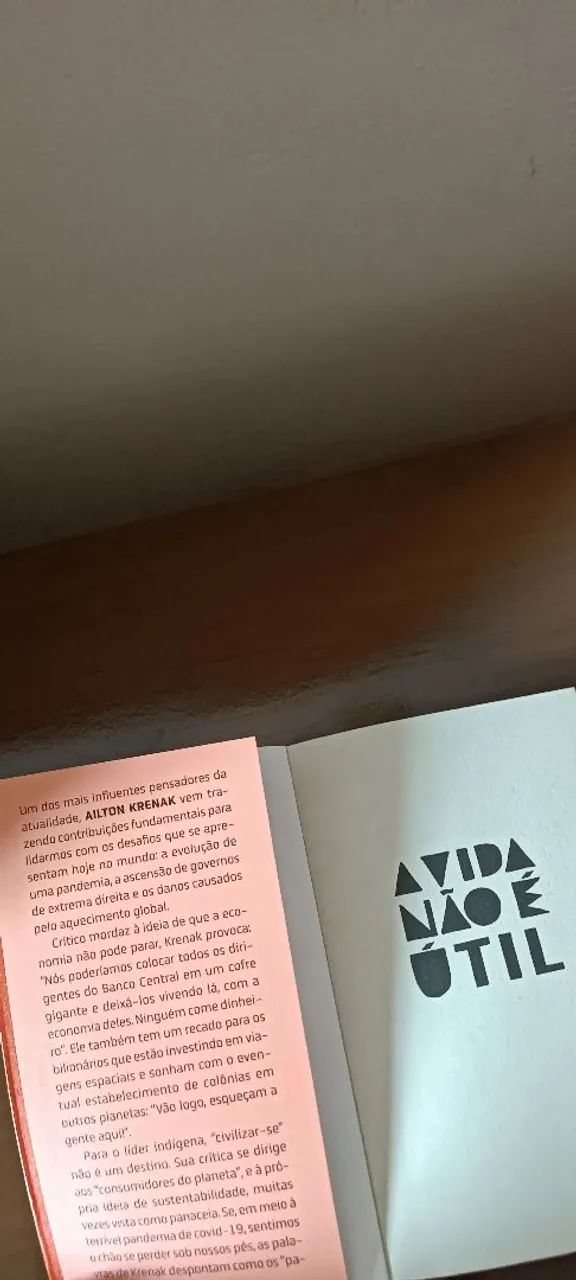 Livro: A vida não é útil  - Foto 2