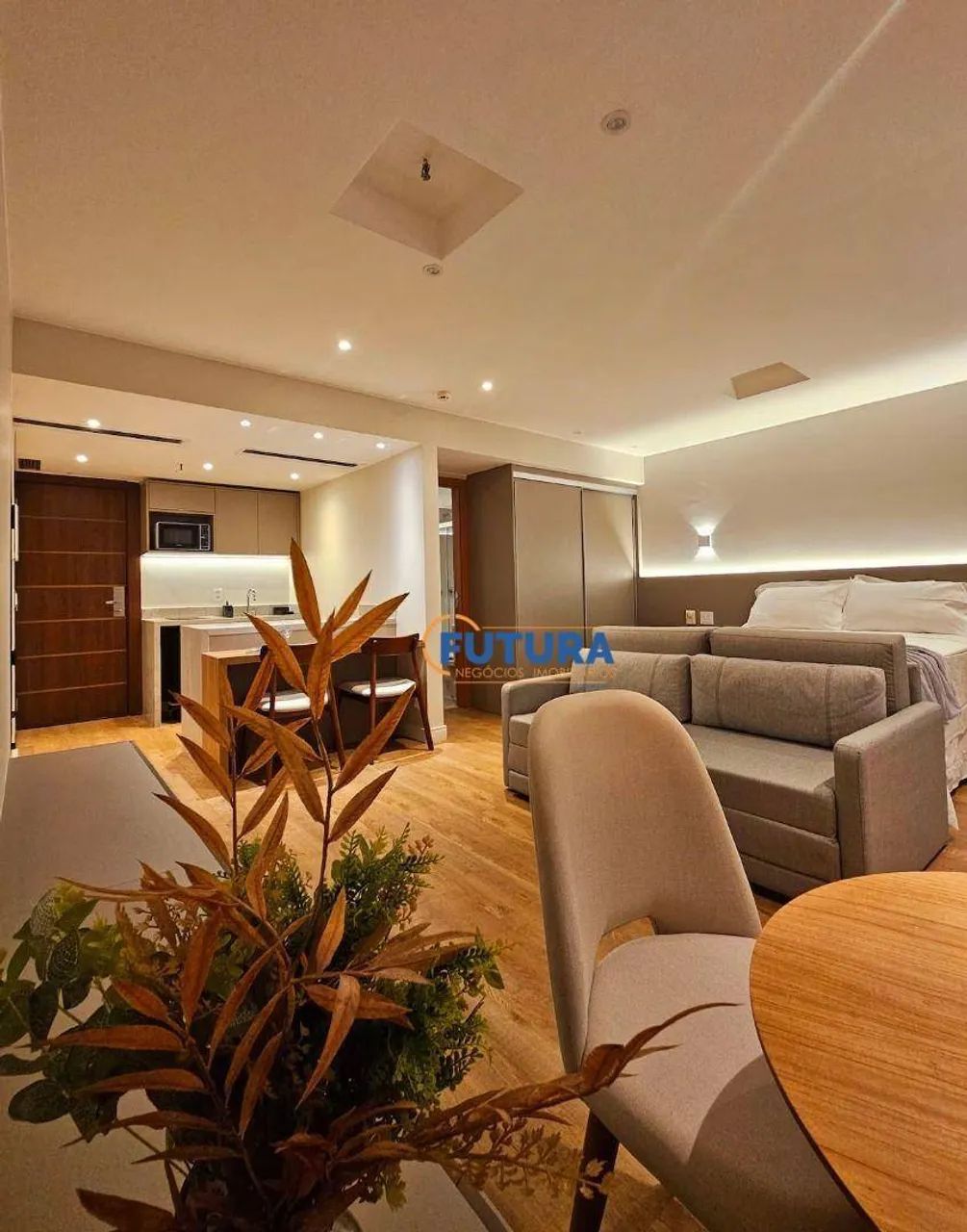 Flat 44 m² - Ed Kubitschek Plaza 100% Mobiliado e reformado - Foto 2
