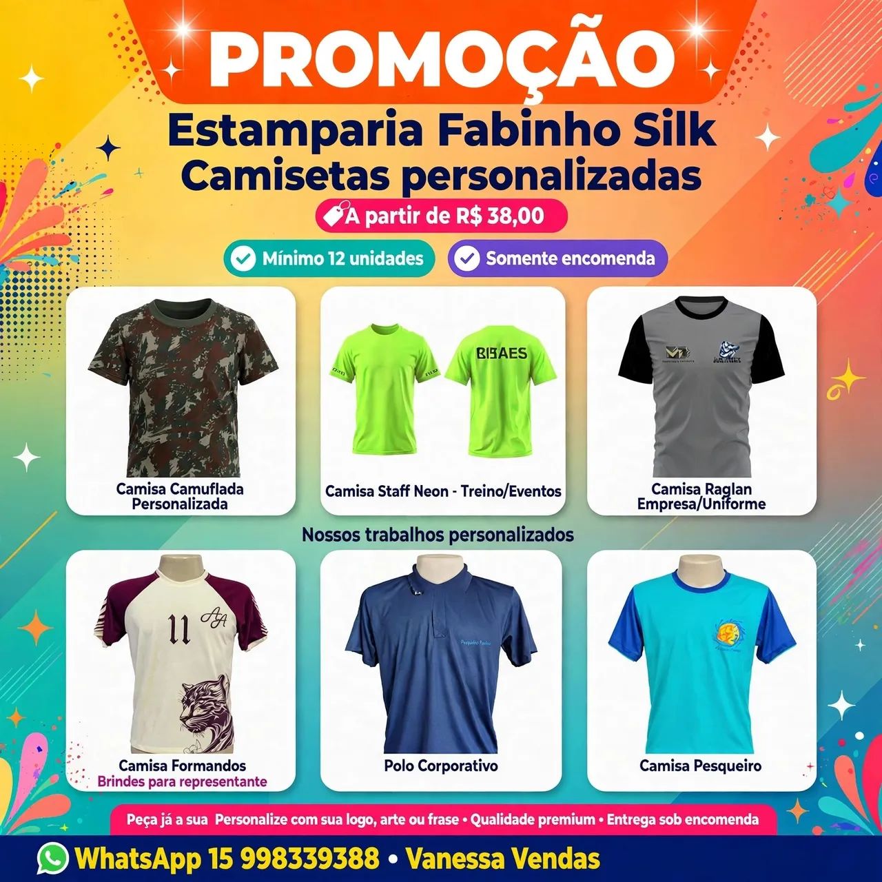 Camisetas personalizadas 