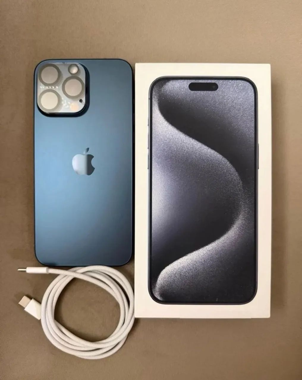 iPhone 15 Pro Max 256GB Titânio Azul 