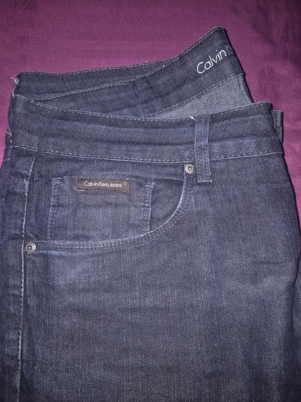 Calça jeans Calvin Klein tam 40 - Foto 3