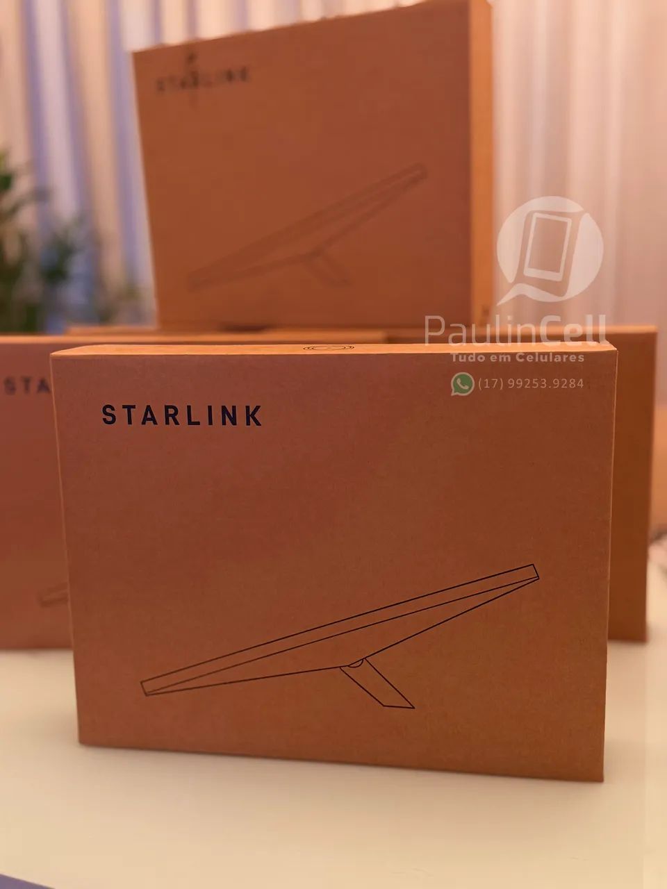 Kit Starlink mini novo 