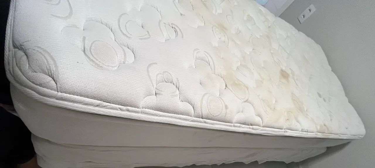 COLCHÃO SOLTEIRO EPEDA COM MOLAS ENSACADAS + 2 BASE 