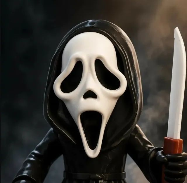 Ghostface colecionavel INCRIVEL 20cm IMPRESSÃO 3D - Foto 4