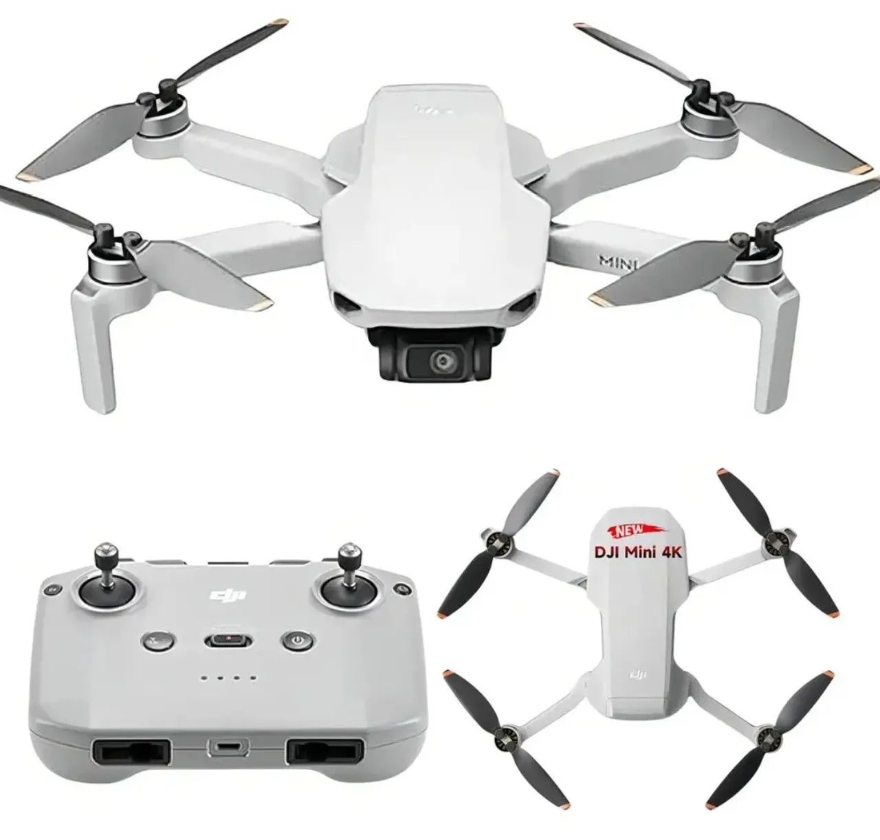 Drone DJI mini 4K standart LACRADO NOVO  - Foto 3