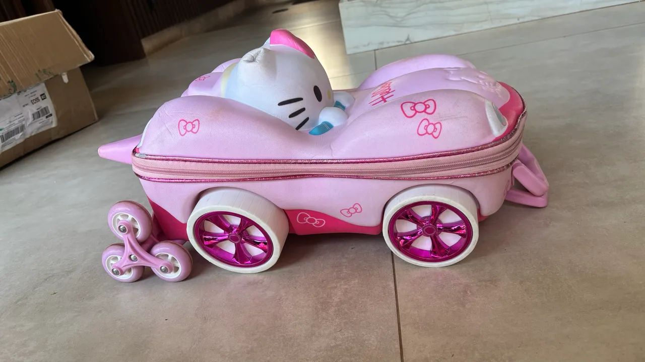 Mochila hello kitty infantil