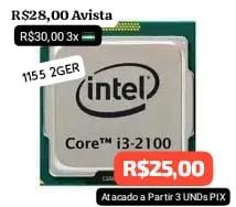 PROCESSADOR INTEL CORE i3 1155 DUAL CORE VALOR ATACADO A PARTIR 3UND - Foto 3
