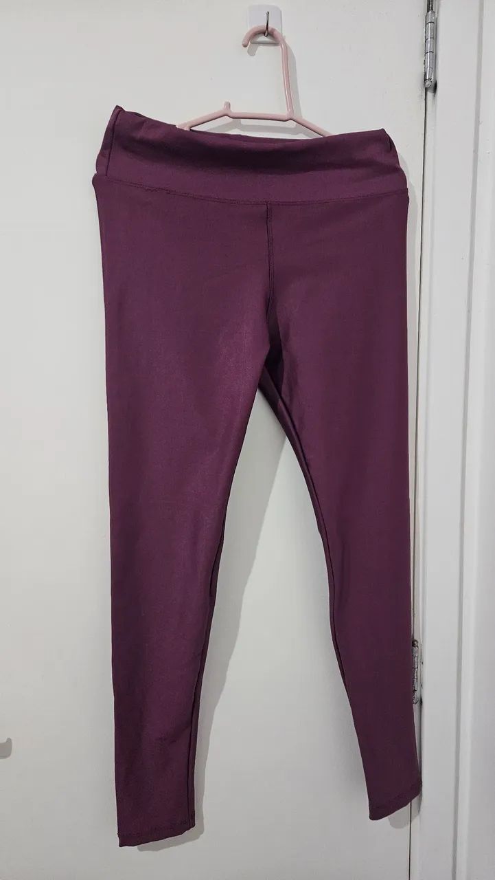 Legging Academia Vinho 