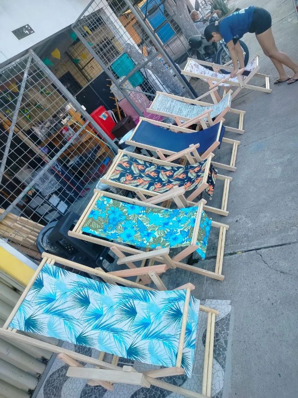 Espreguiçadeiras de madeira  - Foto 4