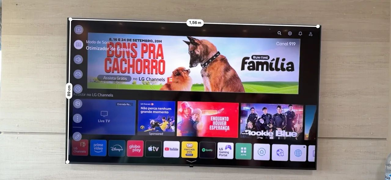 TVs  de 40, 48, 60, 65, 70, 75 e 85 Polegadas