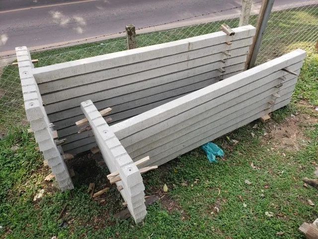 Varal de Concreto 2,6m de altura x 1m de largura com 3 furos - Foto 3