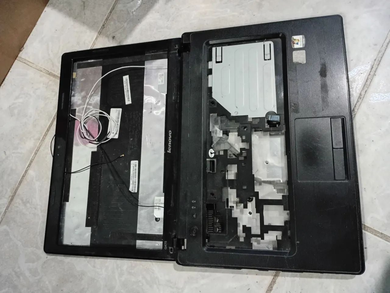 Carcaça completa notebook lenovo g475 