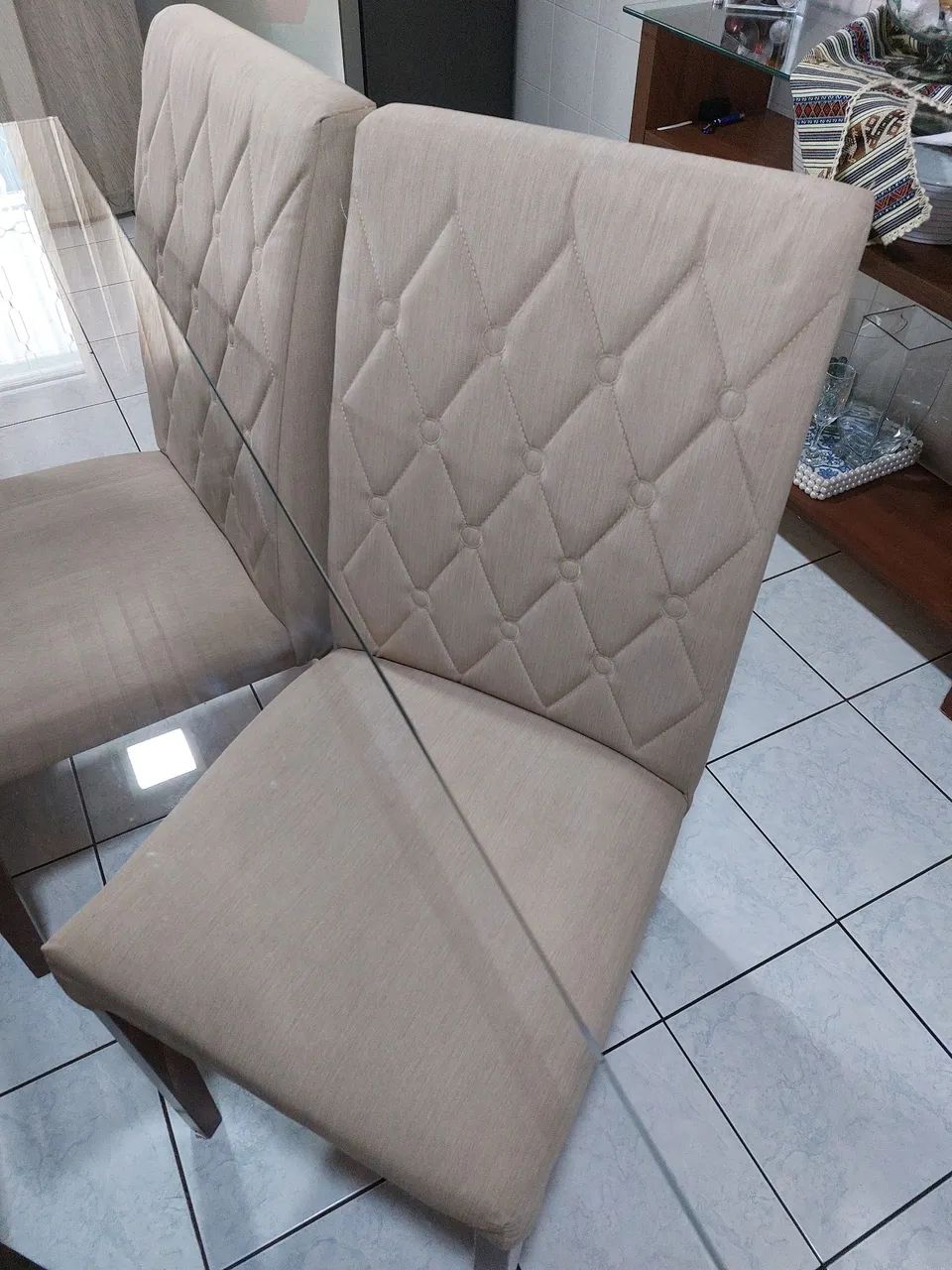 MESA DE JANTAR COM 6 CADEIRAS  - Foto 4