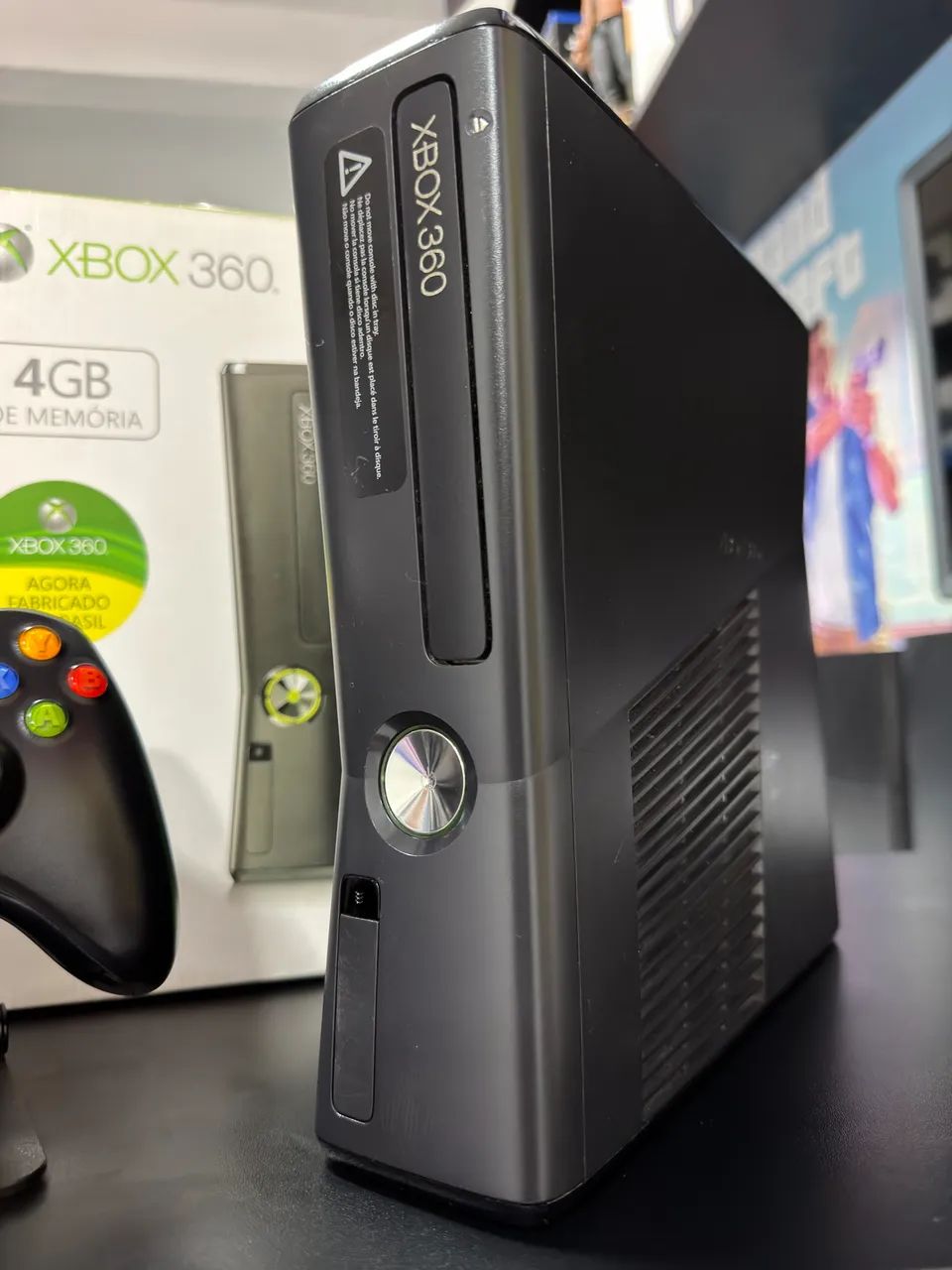 Xbox 360 Desbloqueado Na Caixa Completo  - Foto 3