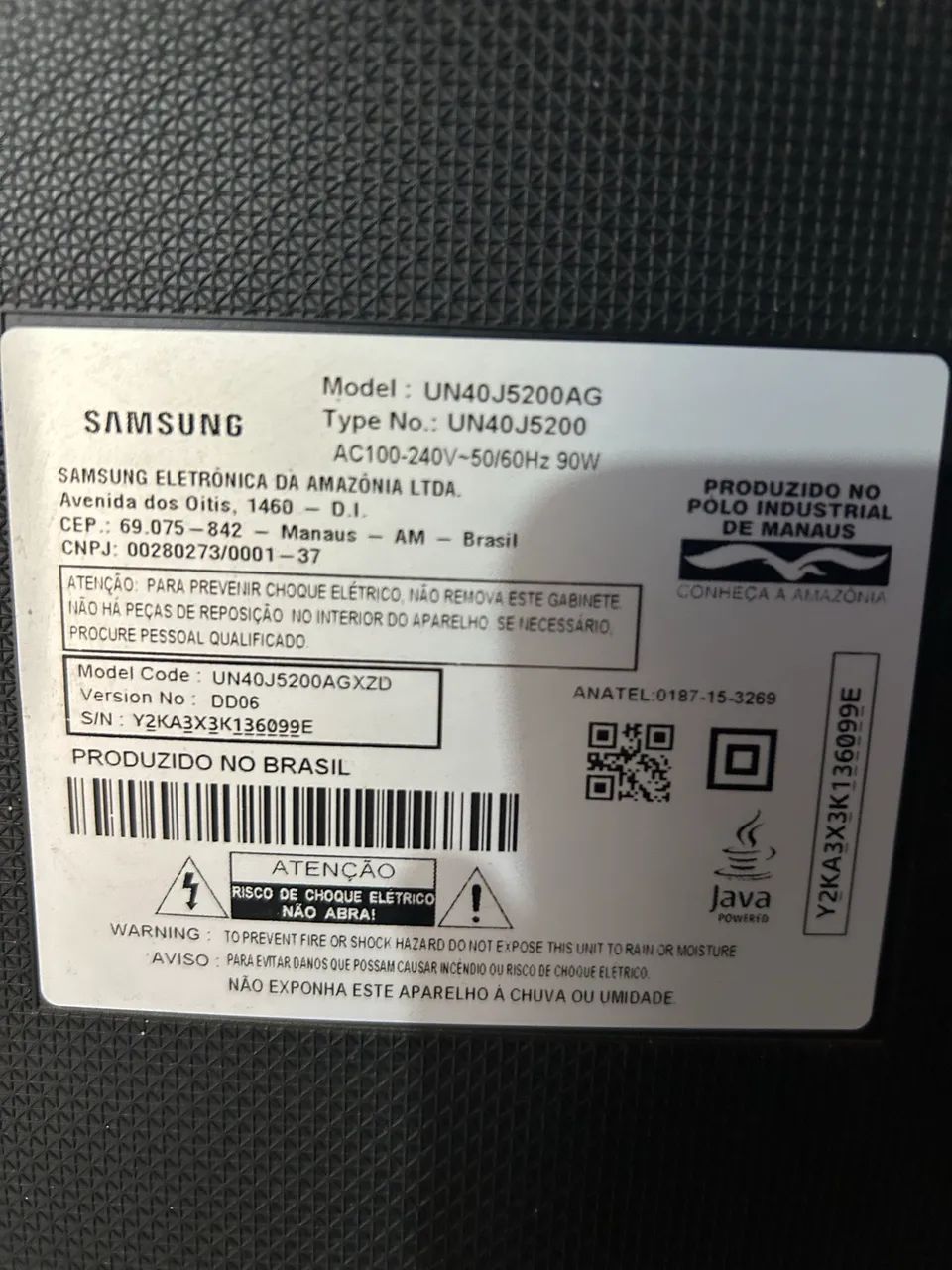 TV Samsung 40 Polegadas Smart TV Led Full HD - Foto 2