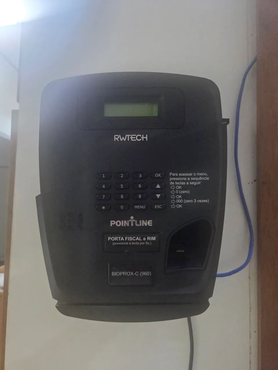 Controle de Ponto  - Pointline - Bioprox-c (960)