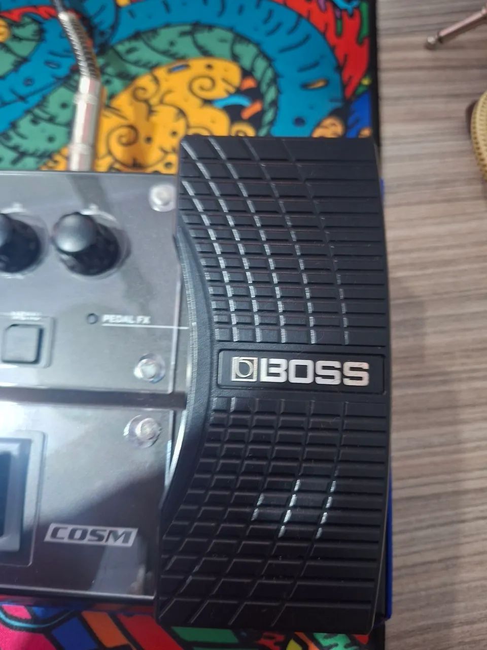 Boss GT-1 (case, fonte, presets workship e johny Magra, chocolate