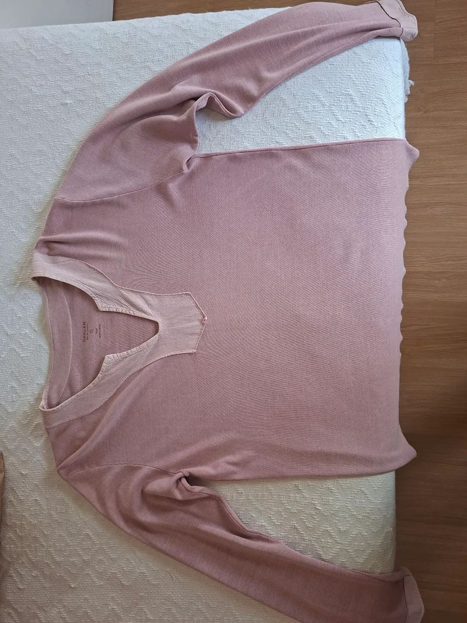 Camisa Osklen original, cor Rosa Tamanho G - Foto 3