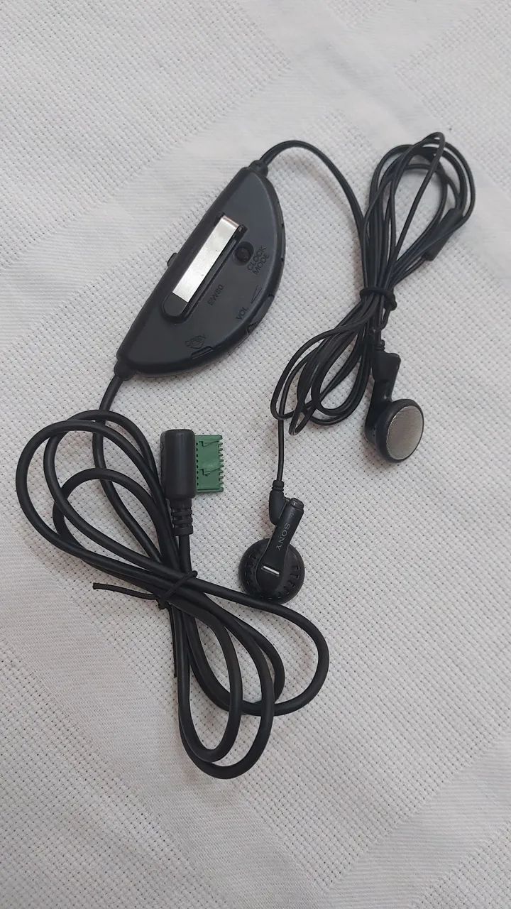 Fone de Ouvidos Para Walkman SONY <br>Valor: R$200,00 - Foto 2