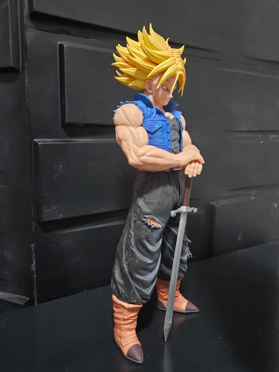 Action Figure Trunks Dragon Ball Z 25cm PVC - Pronta Entrega - Foto 2