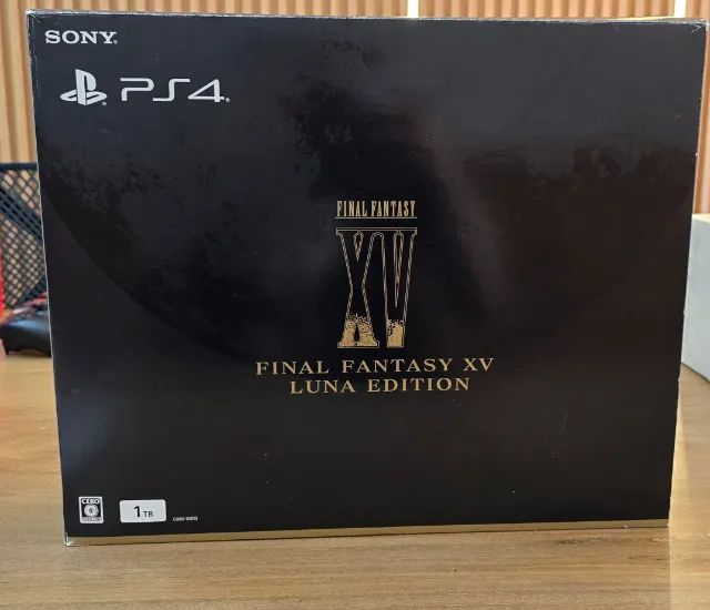 Console PS4 Slim Final Fantasy XV Luna Edition 1Tb Desbloqueado