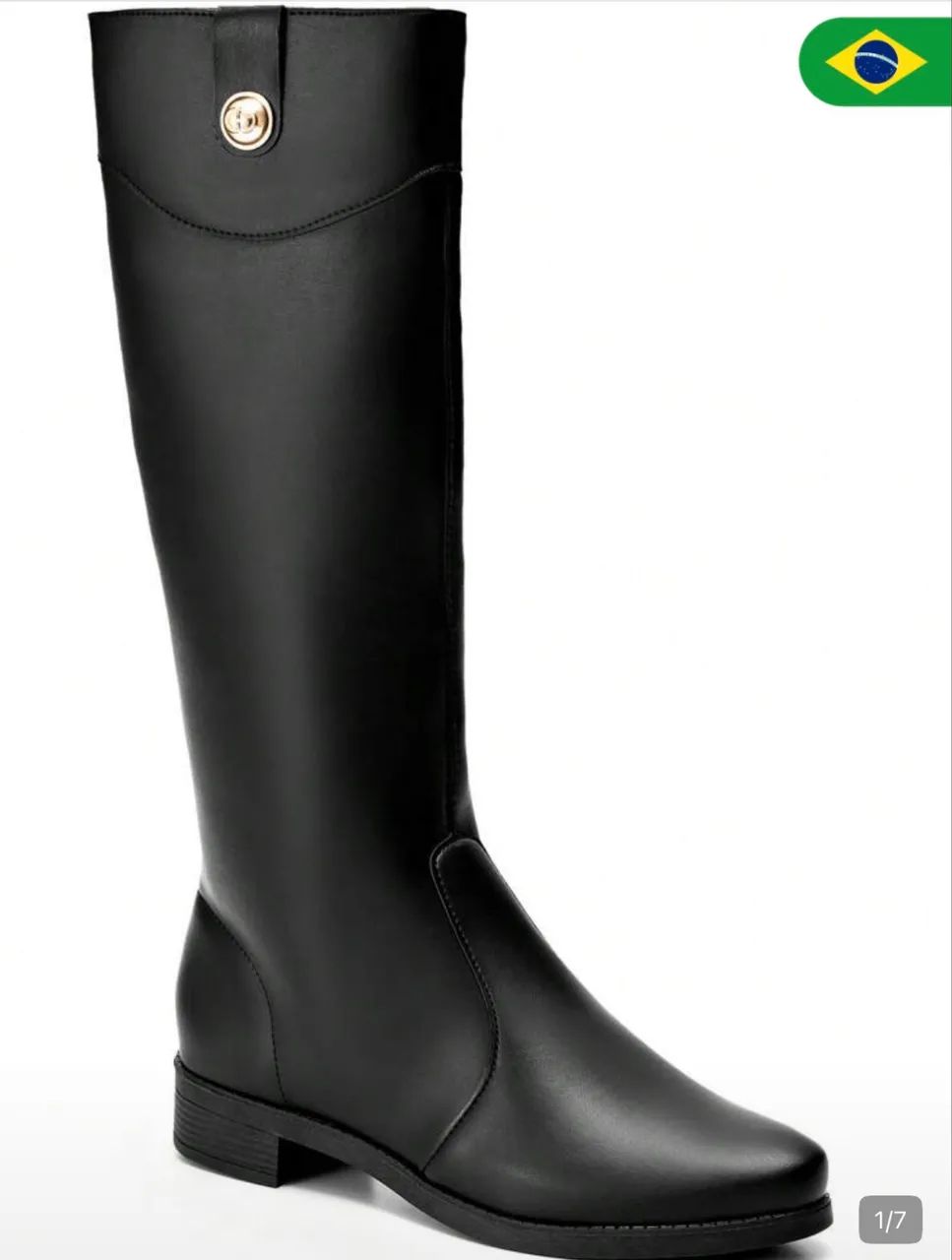 Bota montaria preta
