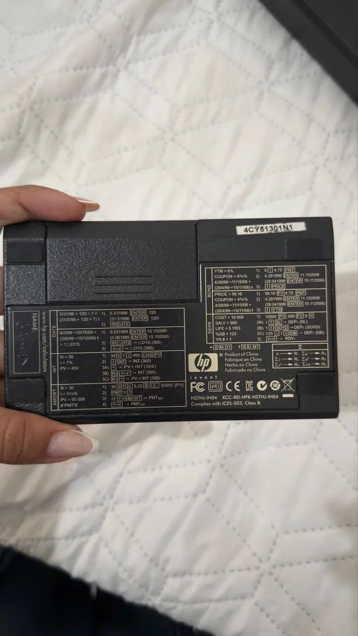 CALCULADORA HP NOVA - Foto 2