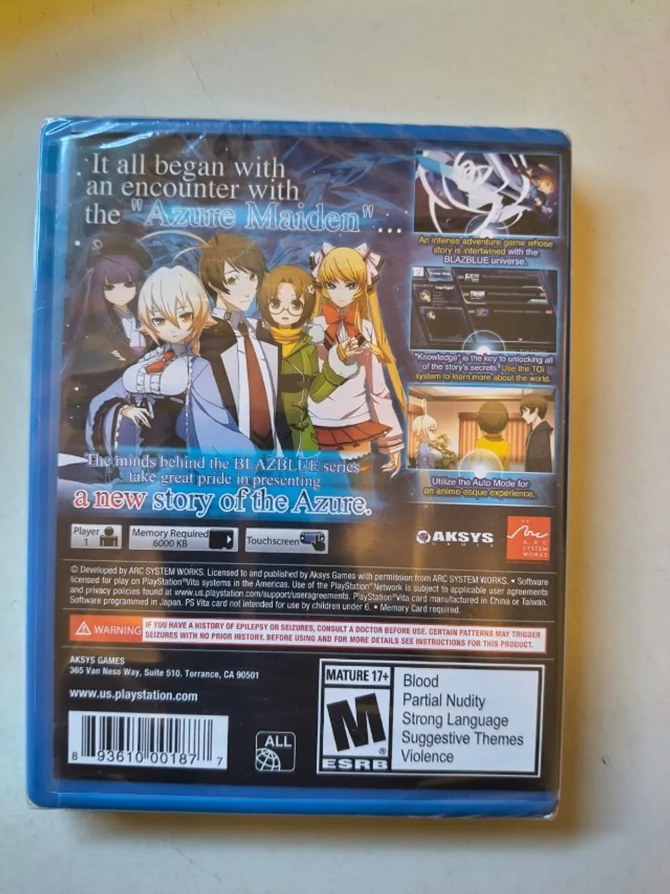 Xblaze Code Embryo Psvita - Lacrado - Foto 2