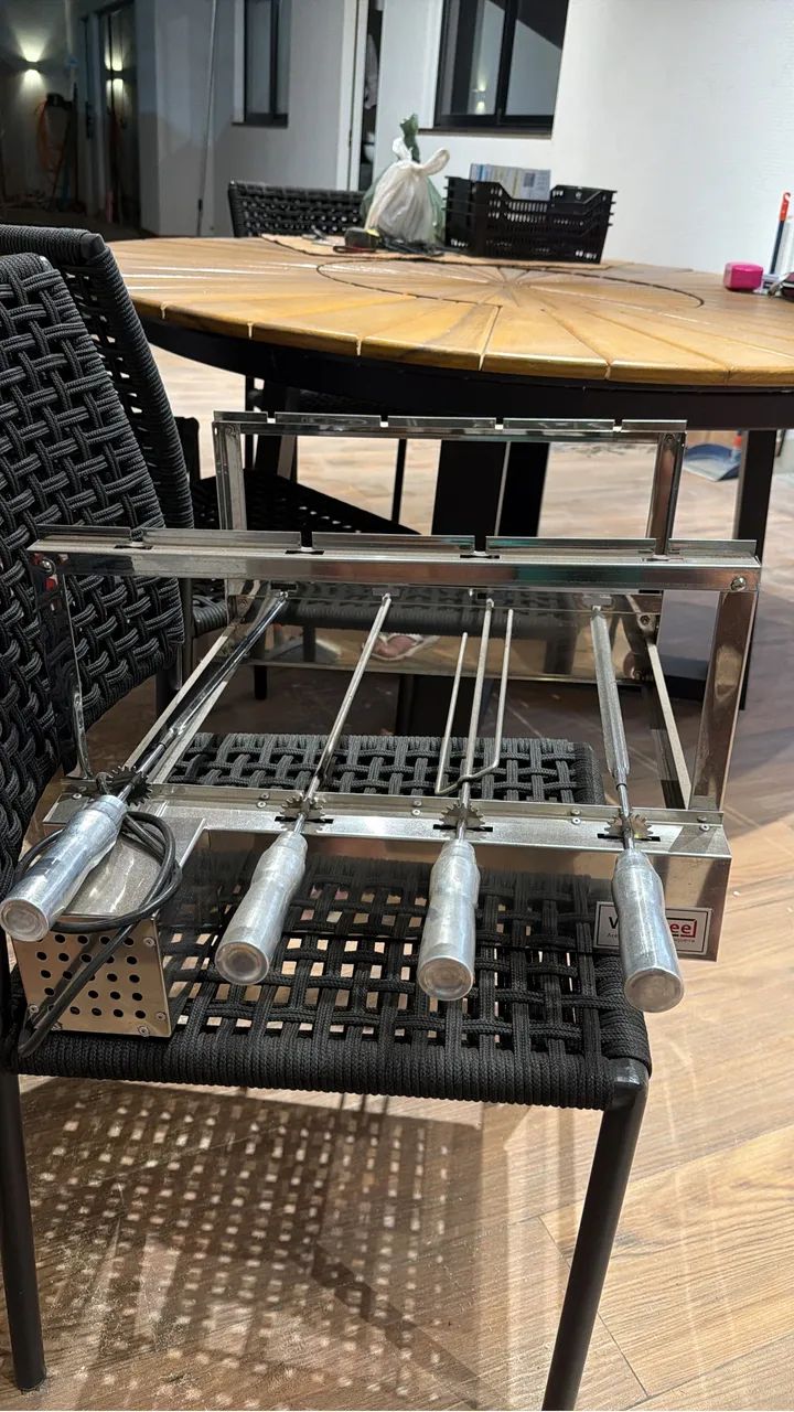 Gira Grill de inox  - Foto 2