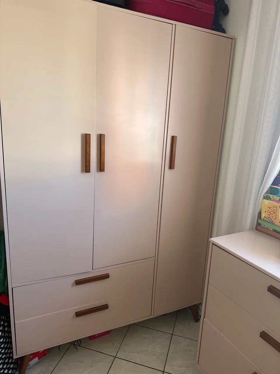 Quarto completo bebê rosa MATIC - Foto 5