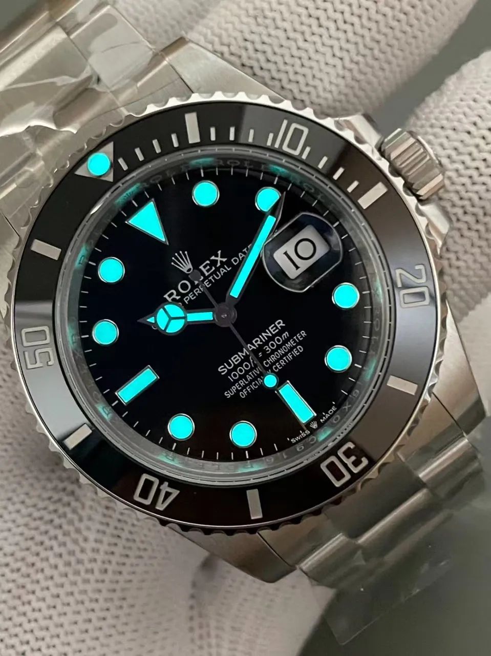 Relógio Rolex Submariner VSF 126610LN 41mm - Foto 5