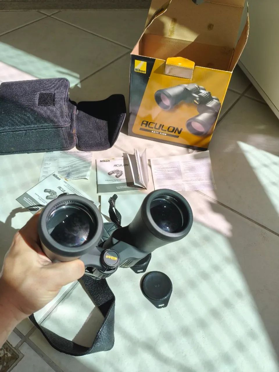 Binóculos Nikon Aculon A211 7x50 - Foto 5