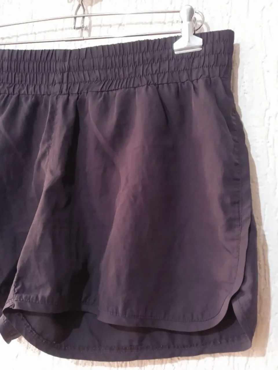 short de corrida mizuno roxo tam gg feminino - Foto 2