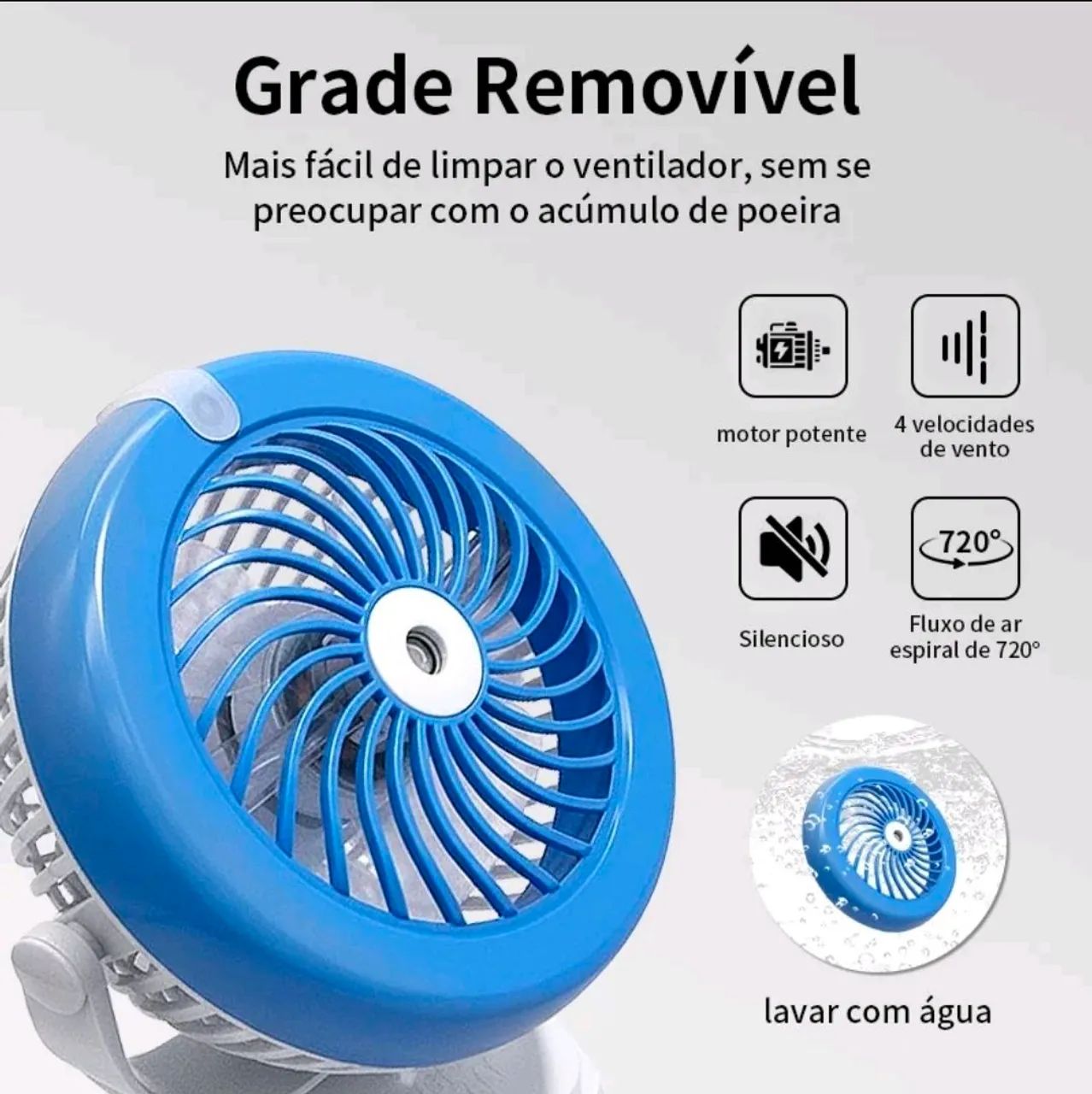 Mini Ventilador Portátil  - Foto 2