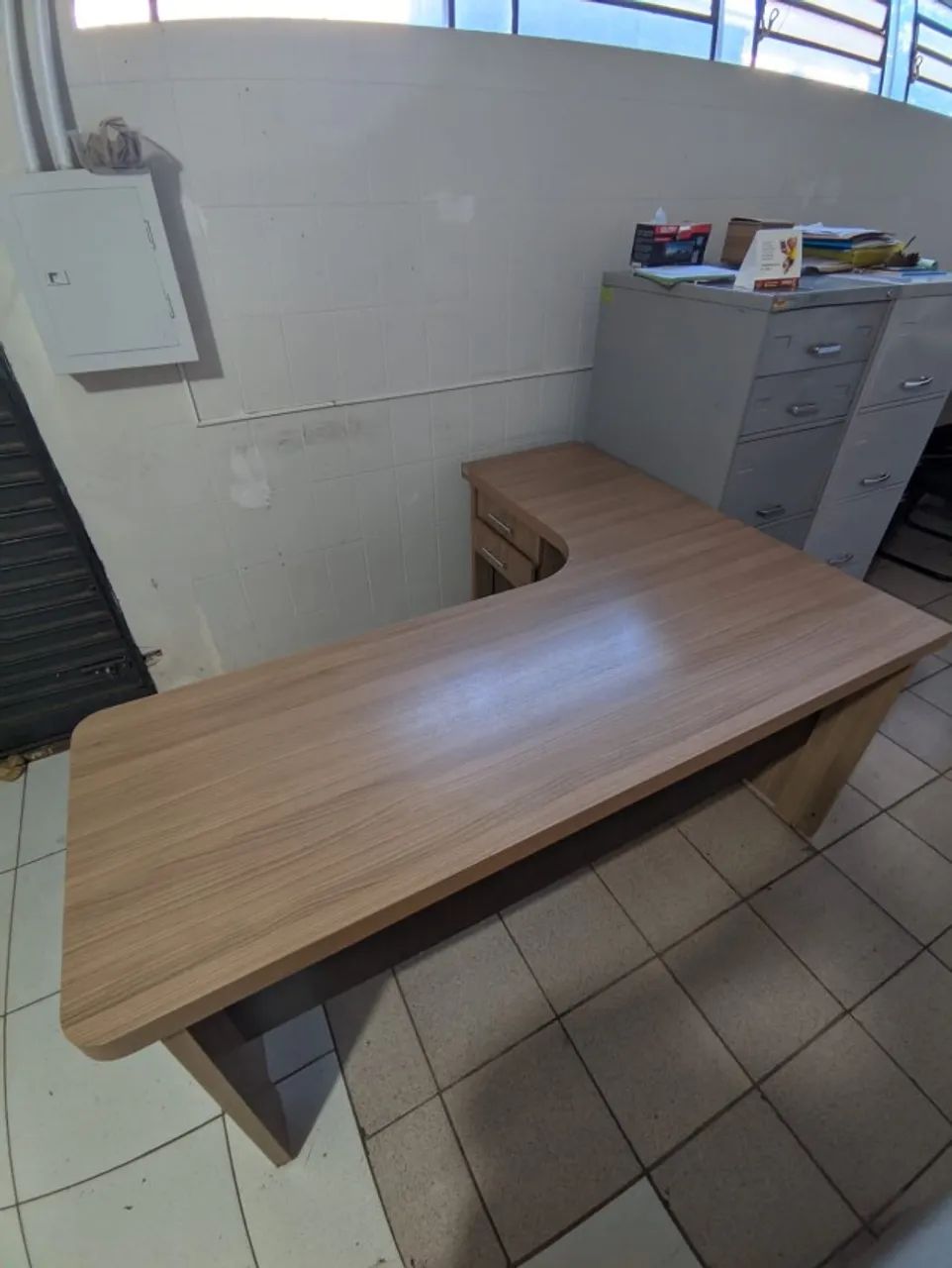 Mesa escrivaninha/escritório em L - Foto 3