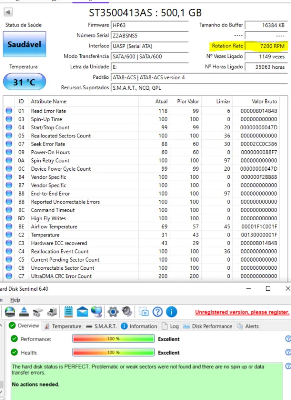 HD PC 500GB  - Foto 4