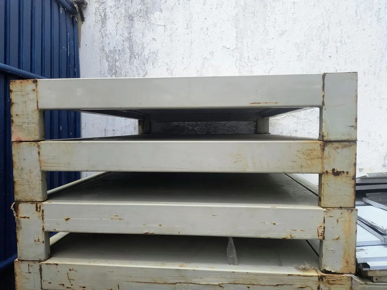 Pallet de Aço Para Frente de Loja e Empilhamento  - Foto 4