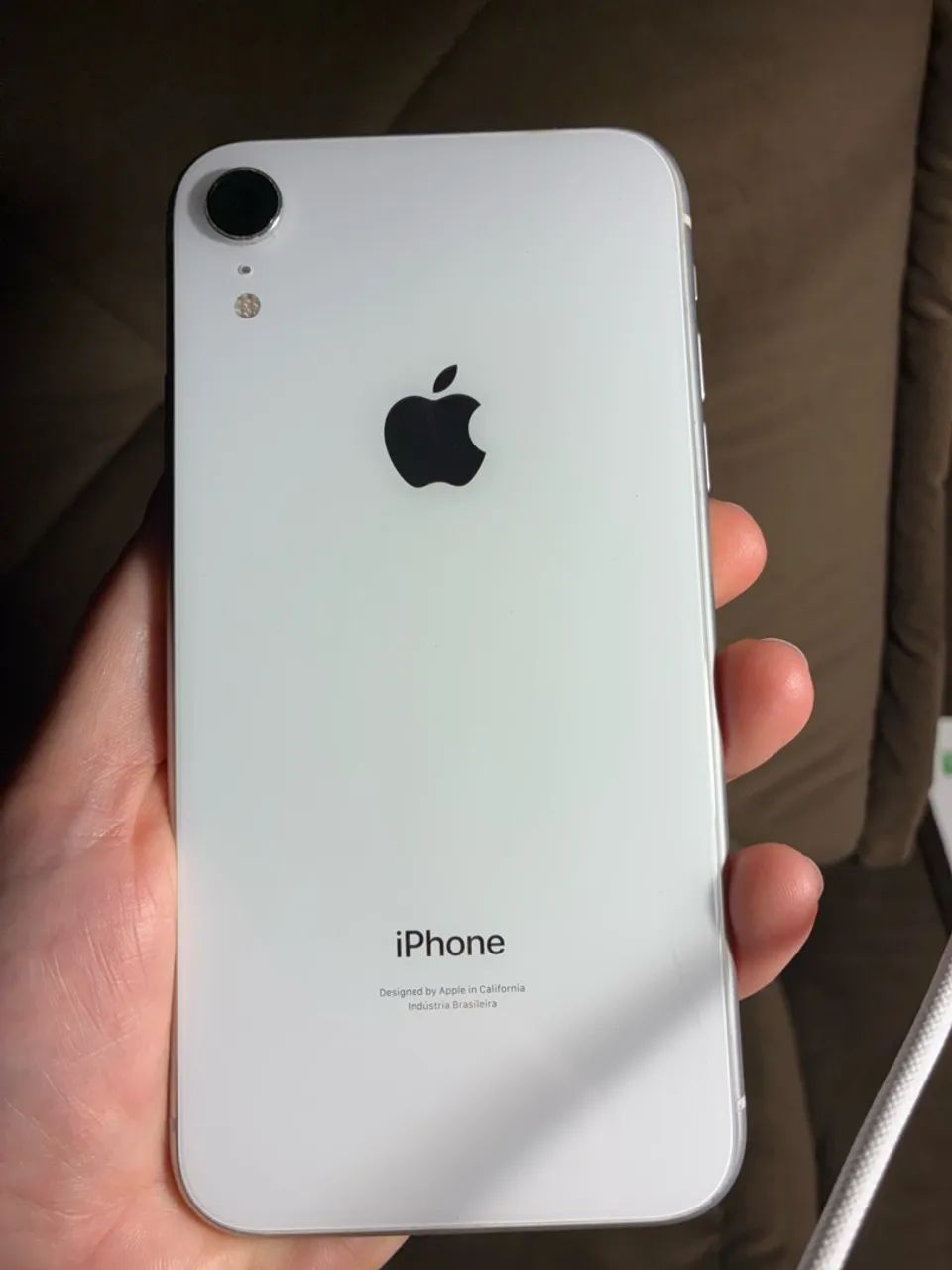 iphone xr, 64gb, branco, impecável, bateria 77% - Foto 2