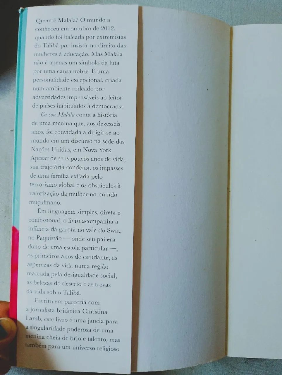 Livro Eu Sou Malala - Foto 3