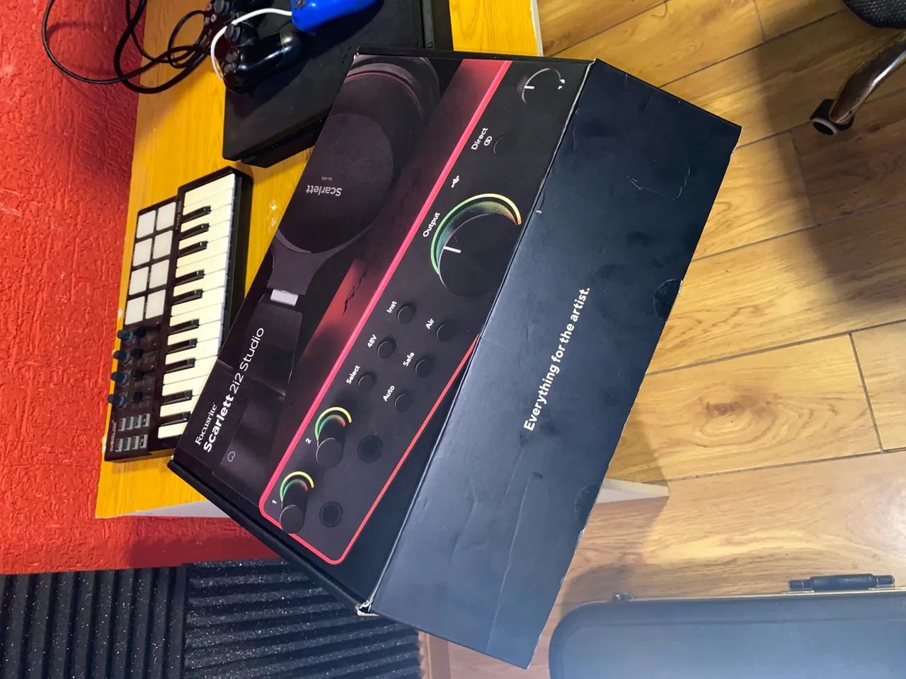 kit studio Focusrite 4 geração  - Foto 3