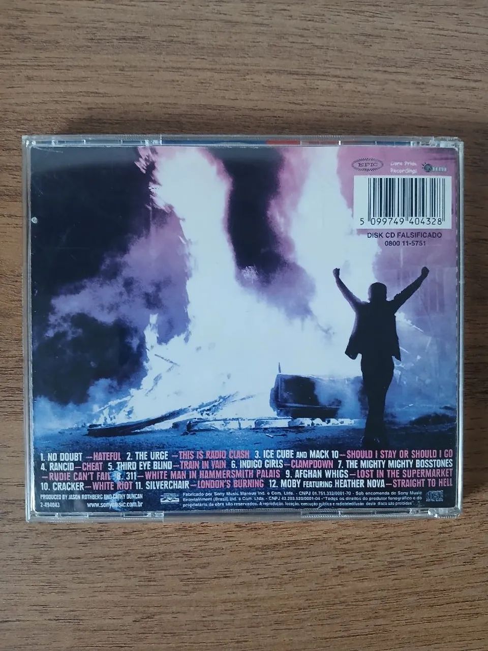 CD The Clash (Tribute) - Burning London - CDs, DVDs etc - Canudos