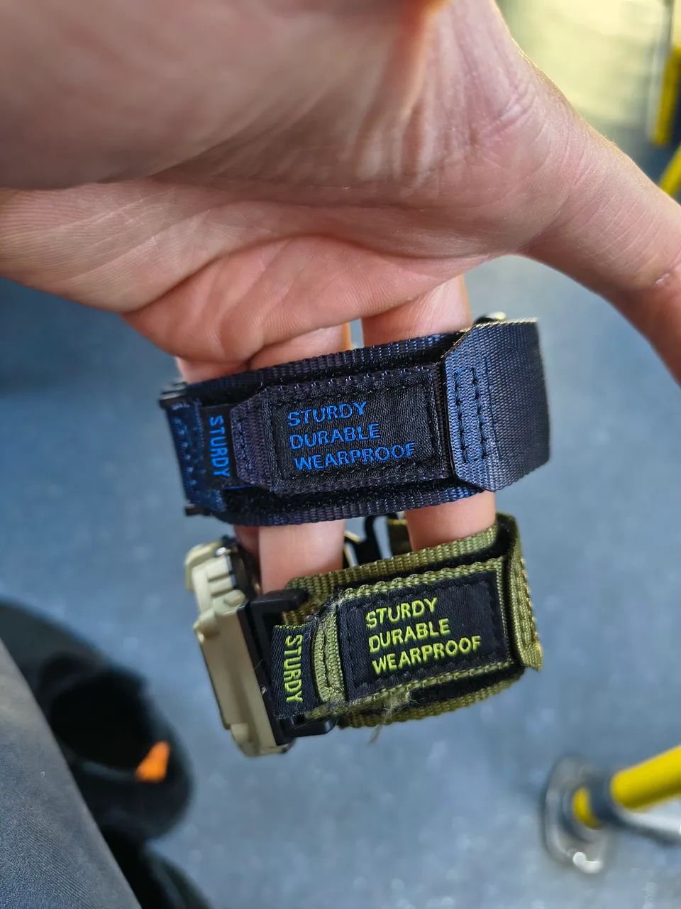 G shock pulseira tática( Azul escuro) - Foto 3