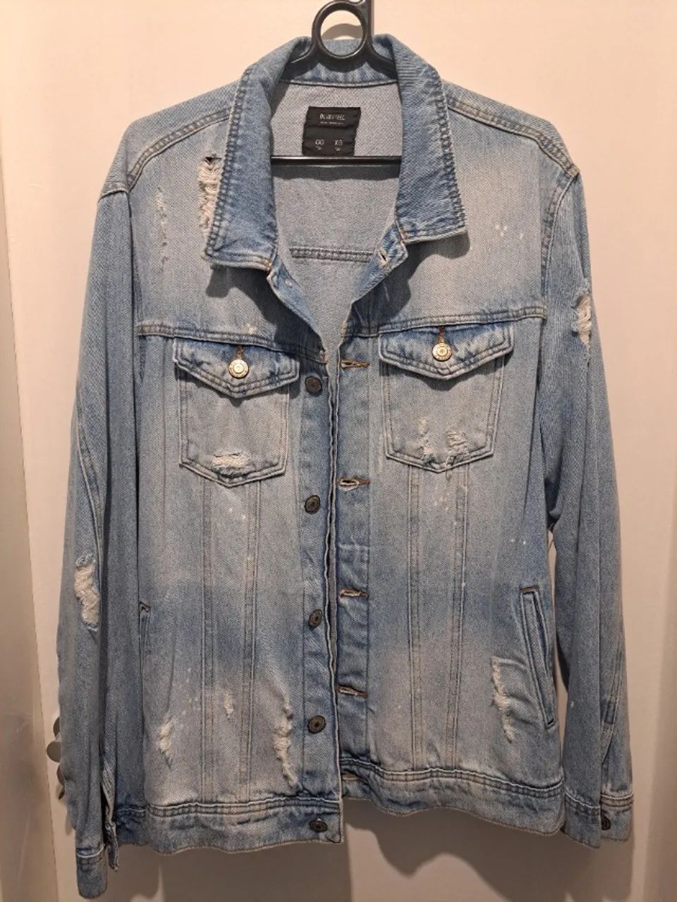 Jaqueta Jeans Blue Steel (GG) - NOVA - Foto 3