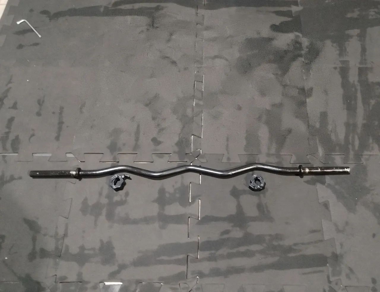 Barra W Maciça 1,20m (Sem Anilhas)