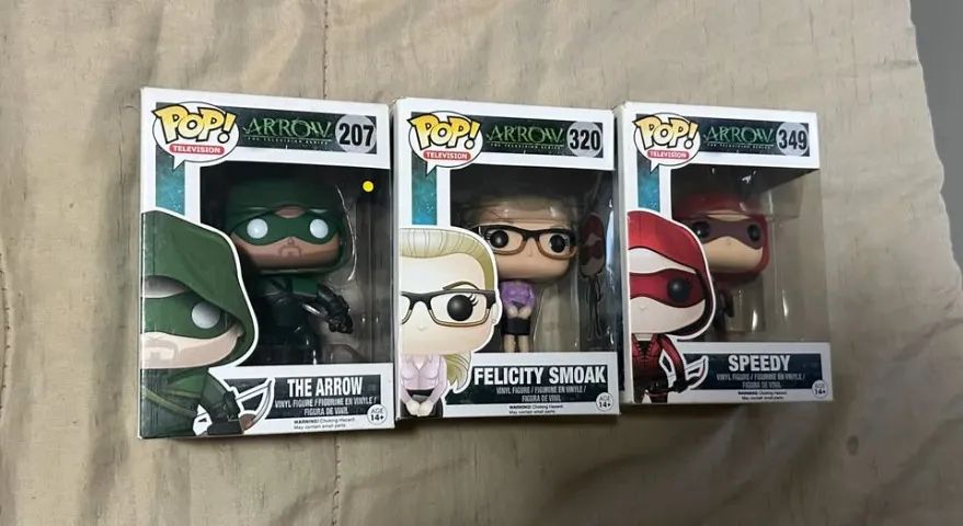 Funkos coleção série Arrow