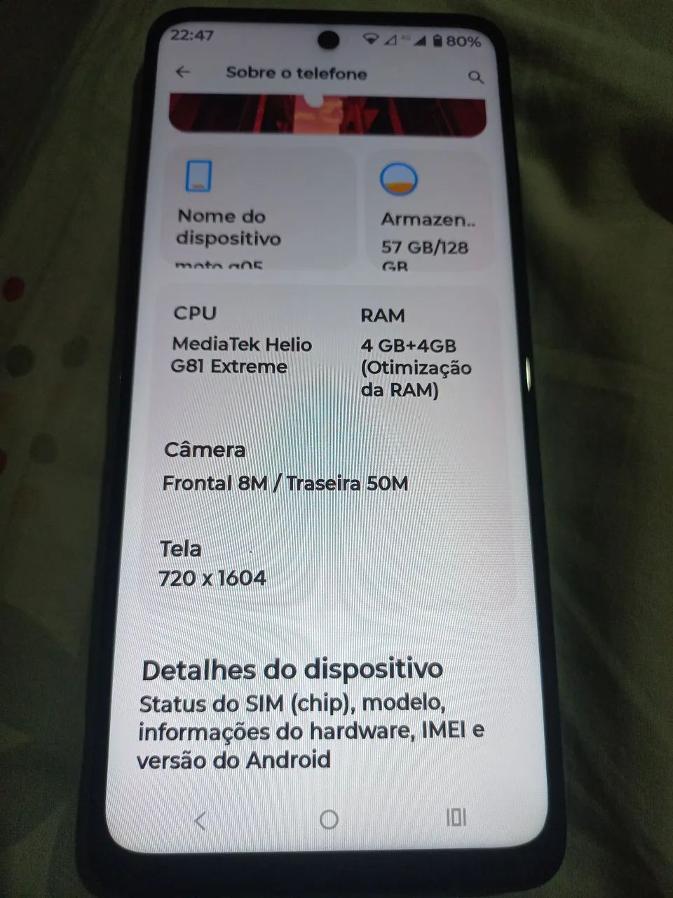 Moto G05 - Foto 4