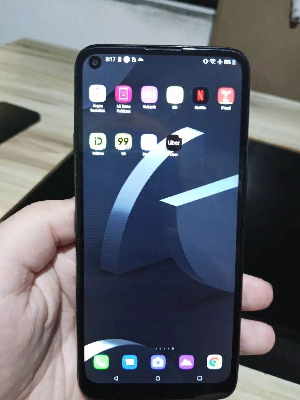 LG k61 em perfeito estado e funcionamento. Ótimo para dia dia e uso pessoal.